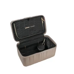 Travelite Barbara Novelty Beauty Case satin nude