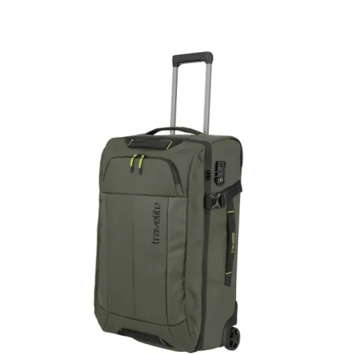 Travelite Briize Wheeled Duffle M khaki