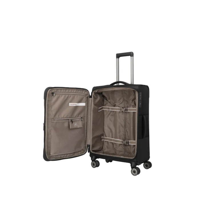 Travelite Crosslite 5.0 4w Trolley M black