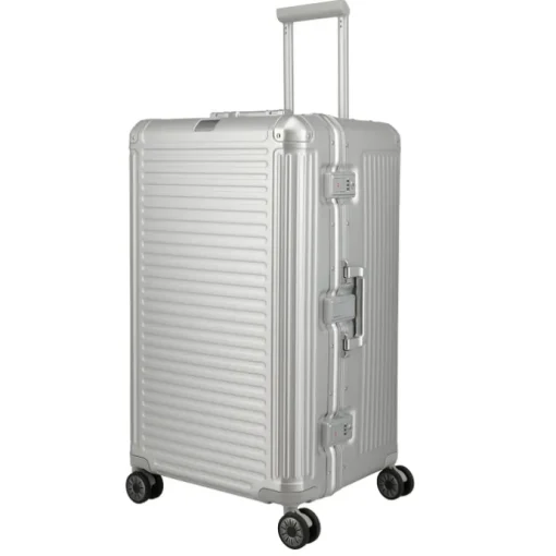 Travelite Next 4 Wheel Trunk L silver
