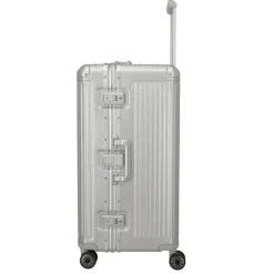 Travelite Next 4 Wheel Trunk L silver