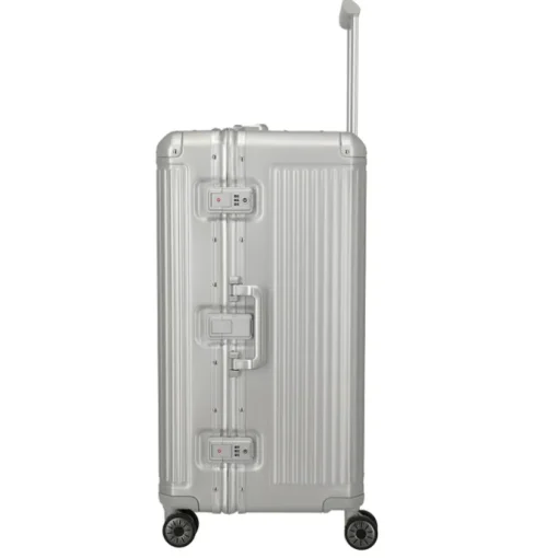 Travelite Next 4 Wheel Trunk L silver