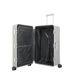 Travelite Next 4 Wheel Trunk L silver