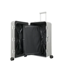 Travelite Next 4 Wheel Trunk L silver