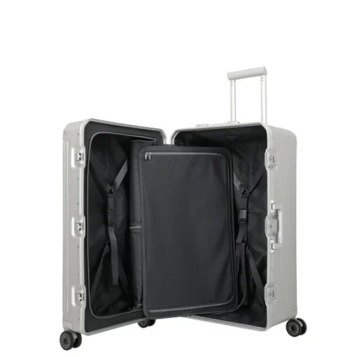 Travelite Next 4 Wheel Trunk L silver