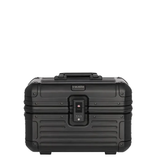 Travelite Next Aluminium Beauty Case black