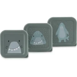 Trixie Mr. Shark Snackbox 3pc light grey