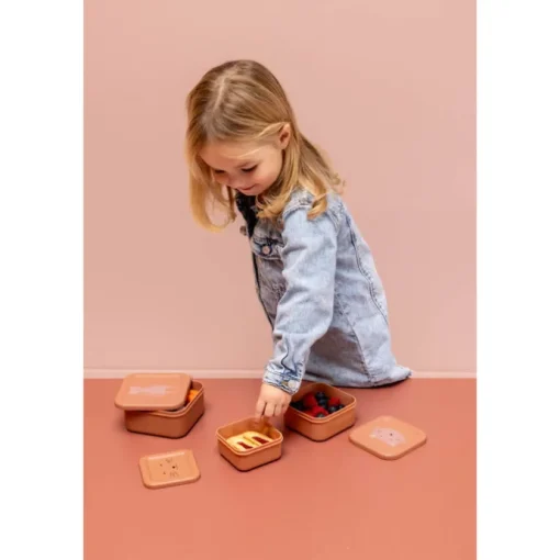 Trixie Mrs. Cat Snackbox 3pc old pink