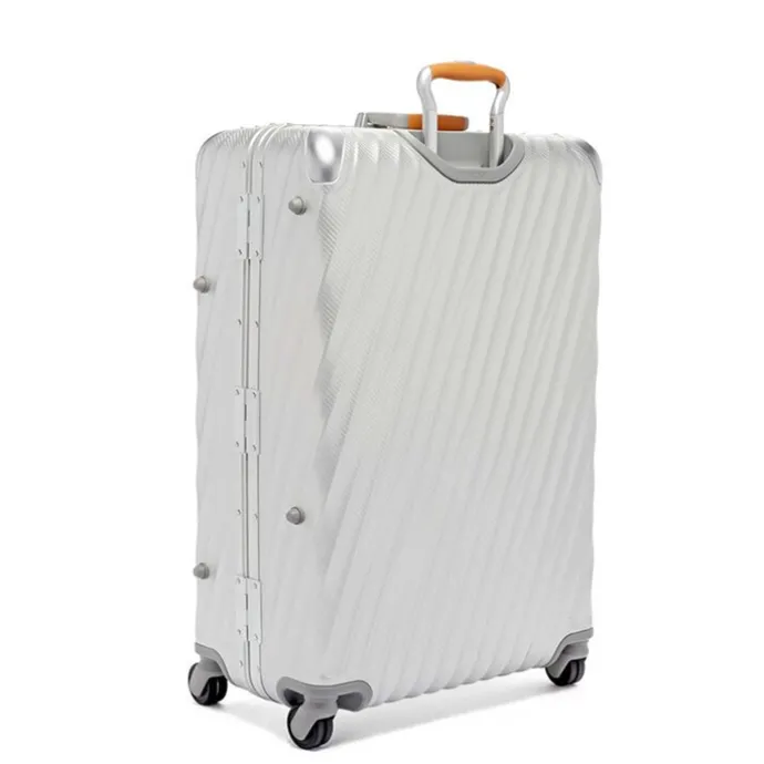 TUMI 19 Degree Aluminium Extended Trip Packing Case texture silver