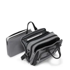 TUMI Alpha EXP Org Laptop Brief meteor grey