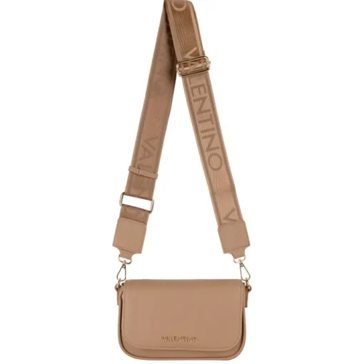 Valentino Miramar Flap Bag beige