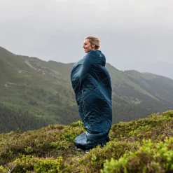 Vaude Sioux Sleepingbag 800 II SYN Zip Left baltic sea