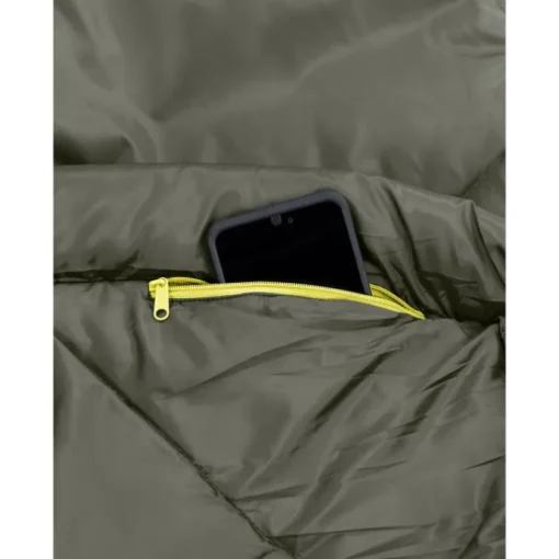 Vaude Sioux Sleepingbag 800 II SYN Zip Right avocado
