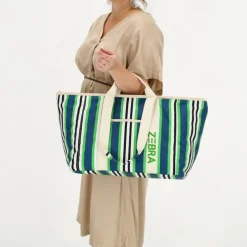 Zebra Trends Elise Beachbag stripes