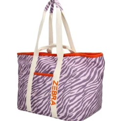 Zebra Trends Elise Beachbag lila zebra