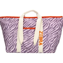Zebra Trends Elise Beachbag lila zebra