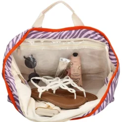 Zebra Trends Elise Beachbag lila zebra
