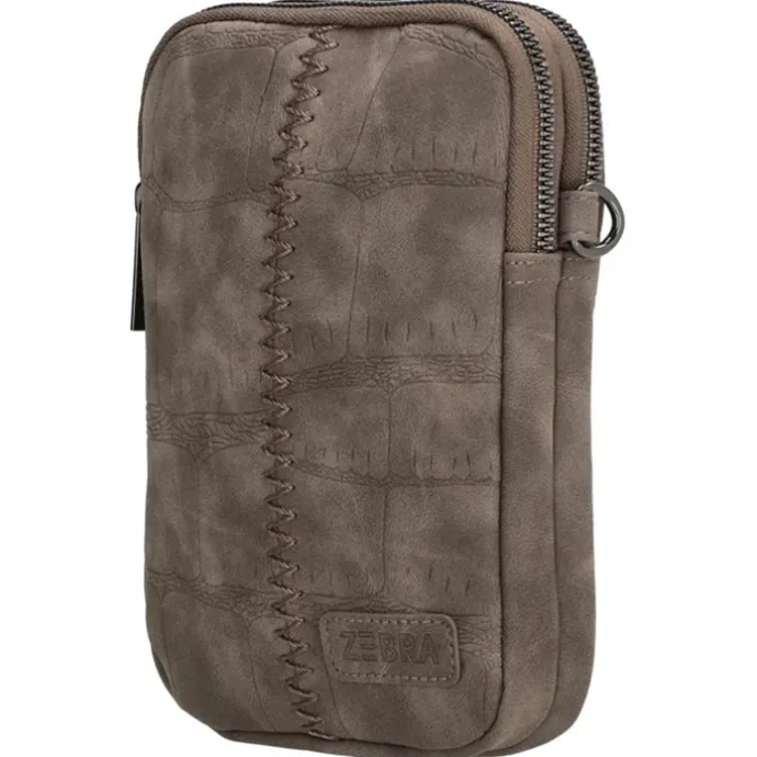 Zebra Trends Mirjam Telefoontasje donkerbruin