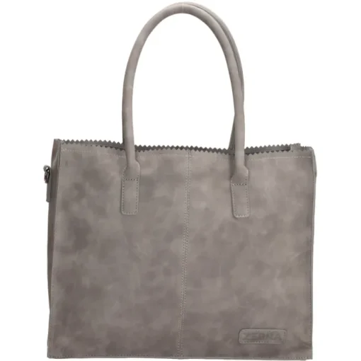 Zebra Trends Natural Bag Lisa Shopper middengrijs