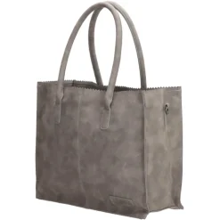 Zebra Trends Natural Bag Lisa Shopper middengrijs