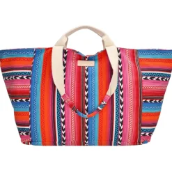 Zebra Trends Richelle Beachbag multi fuchsia