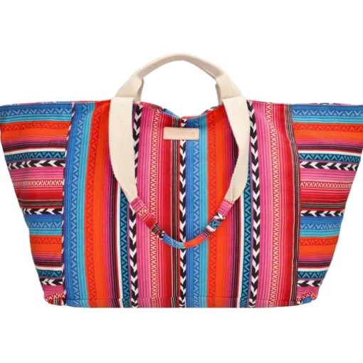 Zebra Trends Richelle Beachbag multi fuchsia