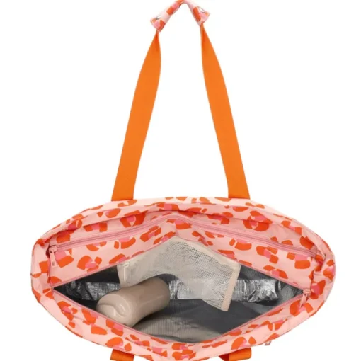 Zebra Trends Sally Beach Cooling Bag pink cheetah