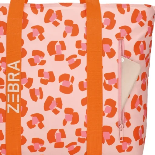 Zebra Trends Sally Beach Cooling Bag pink cheetah